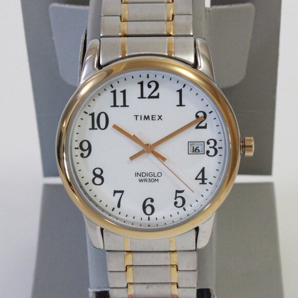 Timex Easy Reader Men's Quartz Watch With Expansion Bracelet 35mm - Picture 12 of 12